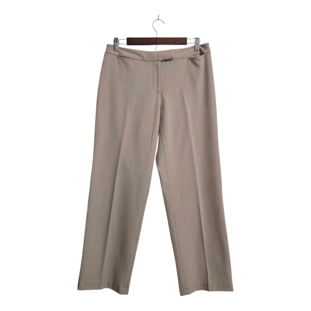 Pendleton Vintage Mid-Rise Straight Leg Ankle Pants In Tan Sz 8P (Petite)